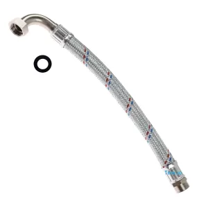 Racord Flexibil Hidrofor Presiune Anti-vid cu Cot 1″ tol 50 cm