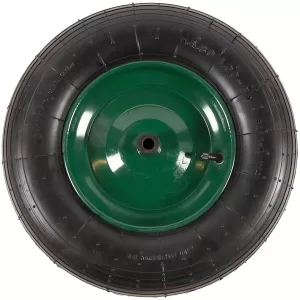 Roata Roaba 4.00-8 metal, pneumatica, cu ax mic