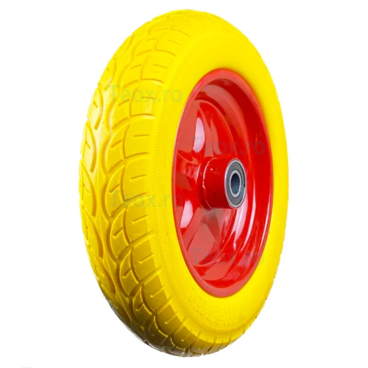Roata Roaba Plina 3.00-8 cu Rulment