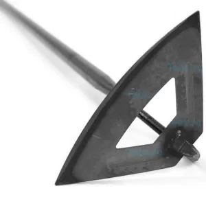 Sapaliga coada metalica 160 cm lama ascutita