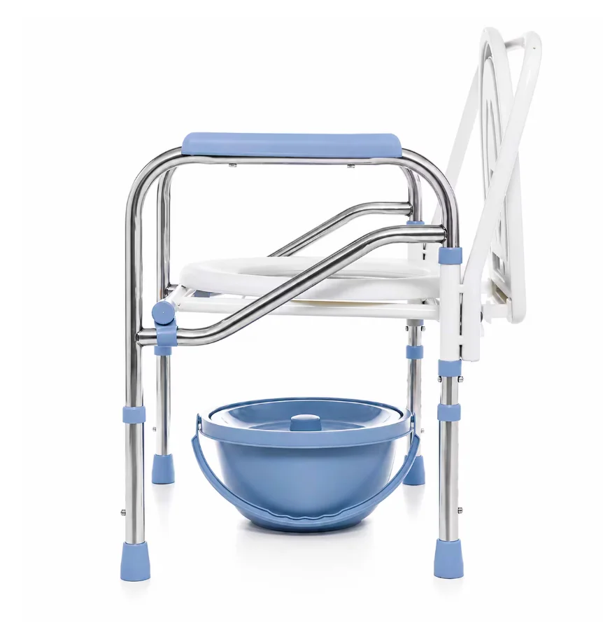 Scaun Wc reglabil inaltime 5 trepte Pliabil cu ventuze antialunecare teox (11)