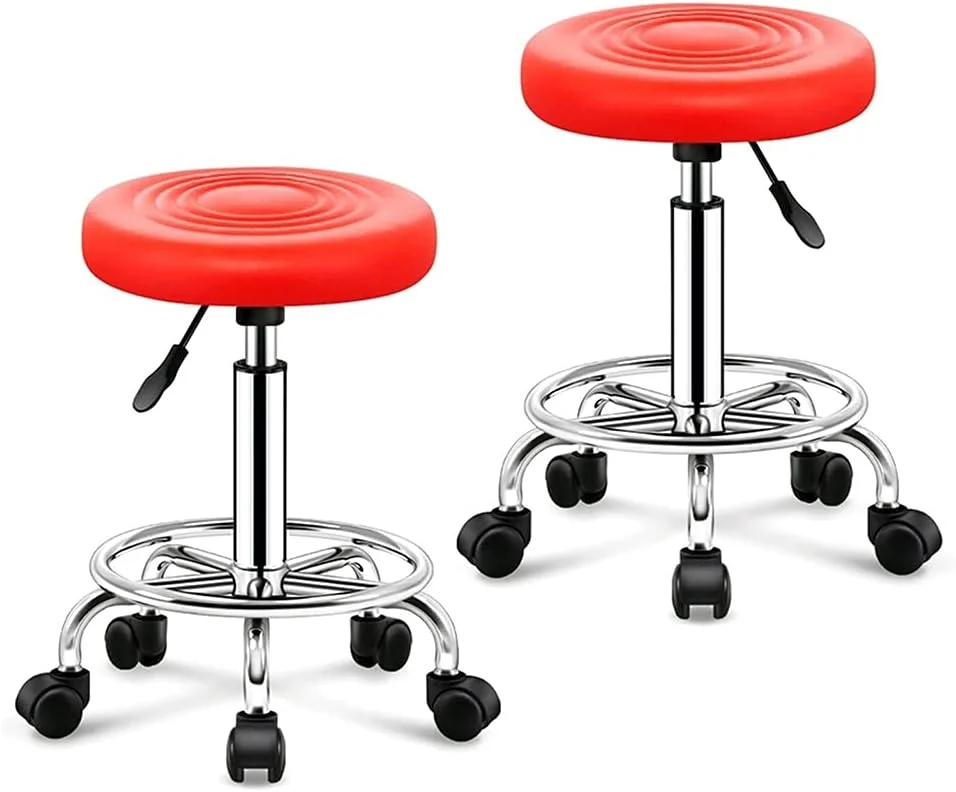 Scaun-de-salon-cosmetica-rosu-coafor-frizerie-cabinet-taburet-hidraulic-pe-roti-alb-Teox-ro-1.webp Scaun salon rosu taburet hidraulic