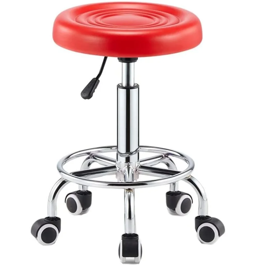 Scaun-de-salon-cosmetica-rosu-coafor-frizerie-cabinet-taburet-hidraulic-pe-roti-alb-Teox-ro-2.webp Scaun Salon Rosu Teox