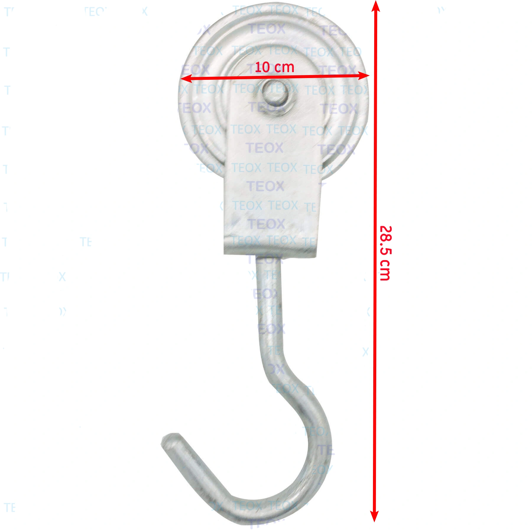 Scripete metal diametru 10 cm