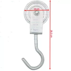 Scripete Metal Rezistent 150 kg diametru 28,5/10cm