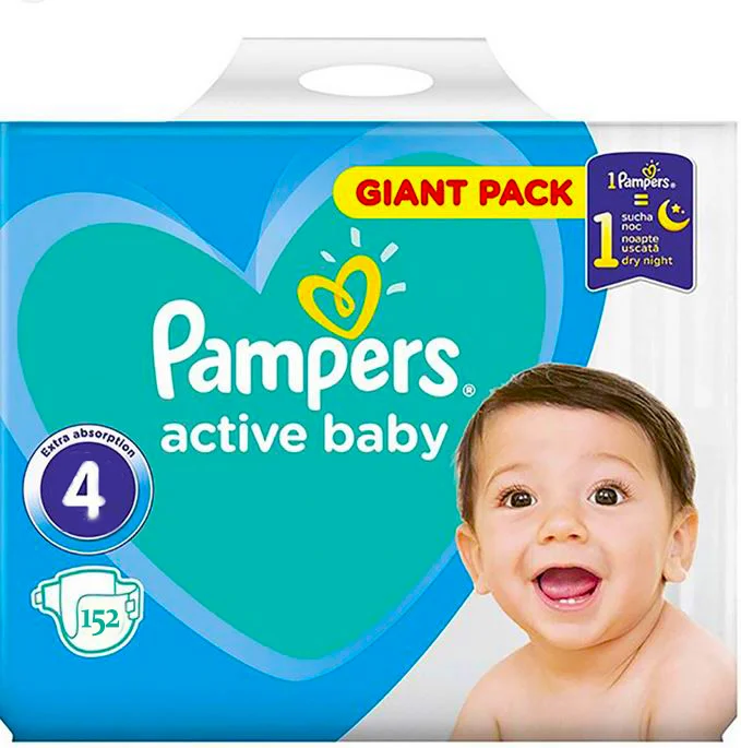 Scutece Pampers Nr 4 Bebe 