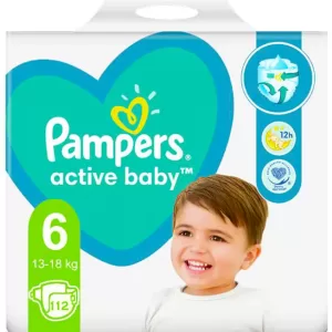 Scutece Pampers Nr 6 Bebe 13-18 kg, set 112 buc