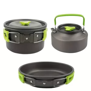 Set Gatit Camping de 12 piese