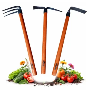 Set Unelte Gradinarit Manuale Fier Forjat Totokita Sapaliga Tarnacop si Cultivator