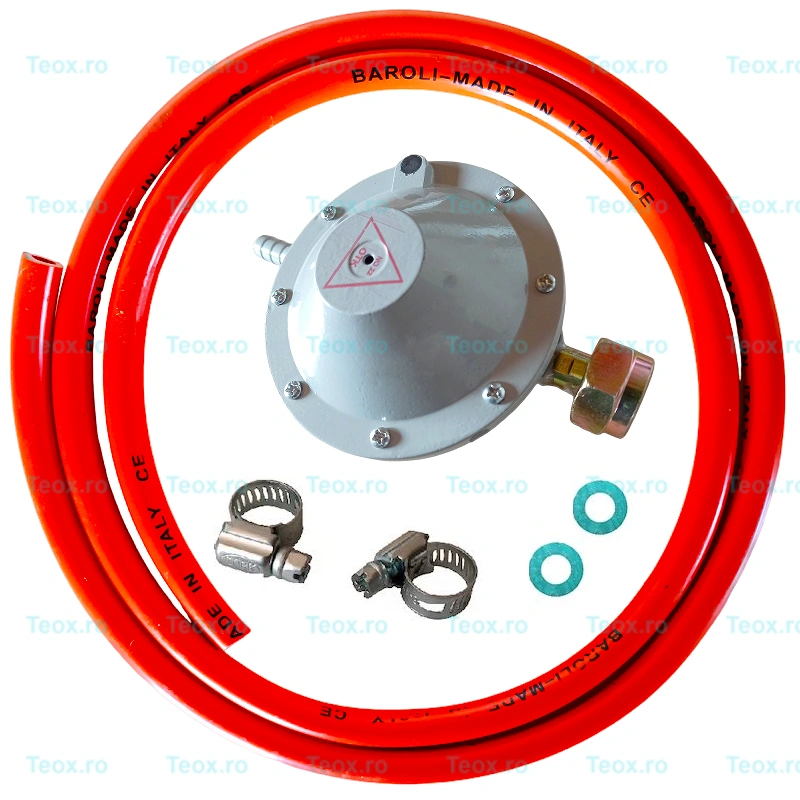 Regulator Gaz Gpl ceas butelie ,Set furtun 