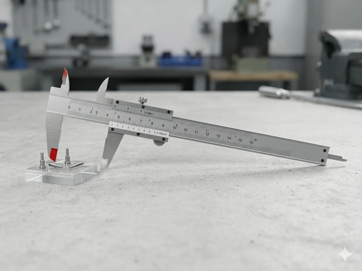 Șubler Mecanic 150 mm din Oțel Inoxidabil Călit Vernier Dublu, Precizie 0.05 mm (2) subler mecanic 150 mm din Oțel Inoxidabil Calit cu Vernier
