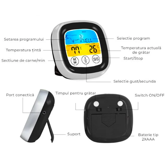 Termometru-Digital-de-Cuptor-Bucatarie-Mancare-sonda-Inox-functie-Timer-Alarma-Magnetic-Display-Touch-Screen-Totokita-6.webp