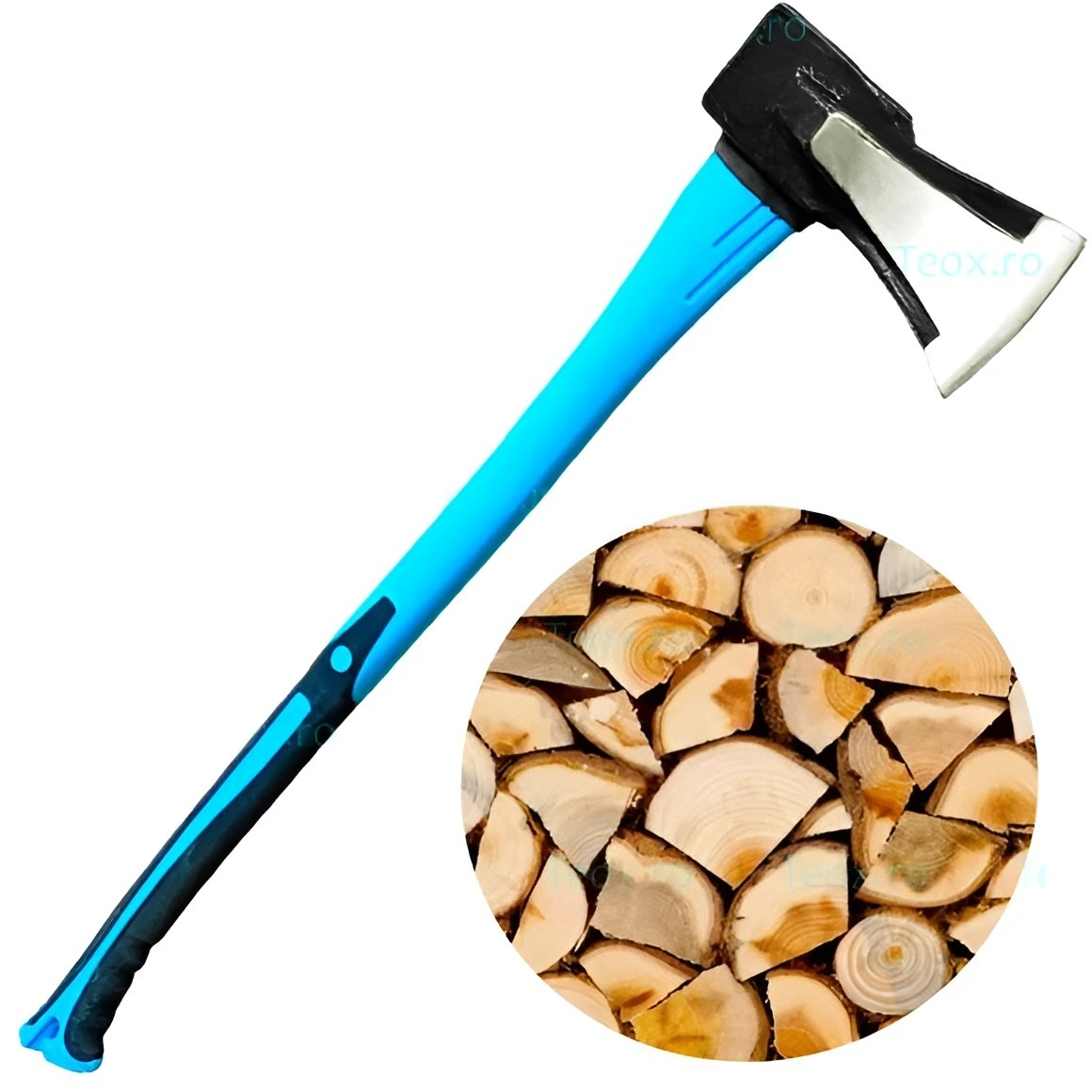 Topor Despicat Lemn 2.5 kg Coada Fibra 88 cm Topor Despicat Lemn 2.5 kg Coada Fibra 88 cm