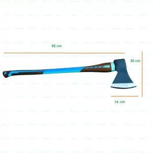 Topor Taiat Despicat Lemne 2,5 kg, Coada Fibra, 92 cm, Totokita