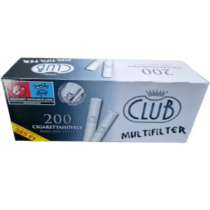 Tuburi Tigari filtru 17 mm injectat tutun Club Multifilter 200 buc
