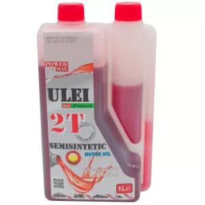 Ulei 2 timpi, Semisintetic, rosu, Motoutilaje, 1 litru