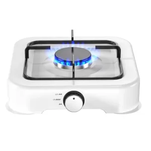 Aragaz cu 1 Ochi Alb, 2,2 kWh, 30 mbar, Otel carbon