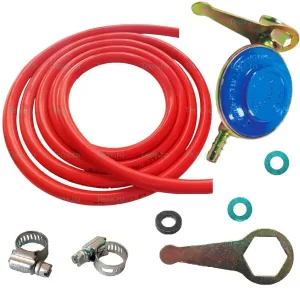Ceas butelie Set furtun Gaz 2 metri 2 coliere cheie Garnituri