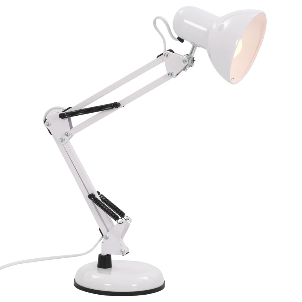 Lampa de birou 12,5 x 15 cm, E 27, Alb TOTOKITA