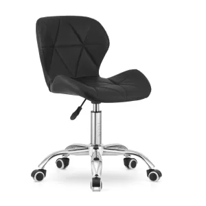 Scaun Birou, salon, burete, moale, inaltime reglabila, negru, Teox®