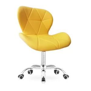 scaun birou galben ergonomic