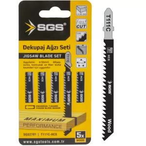 Panza Fierastrau Pendular 100 mm pentru Lemn, set 5 buc