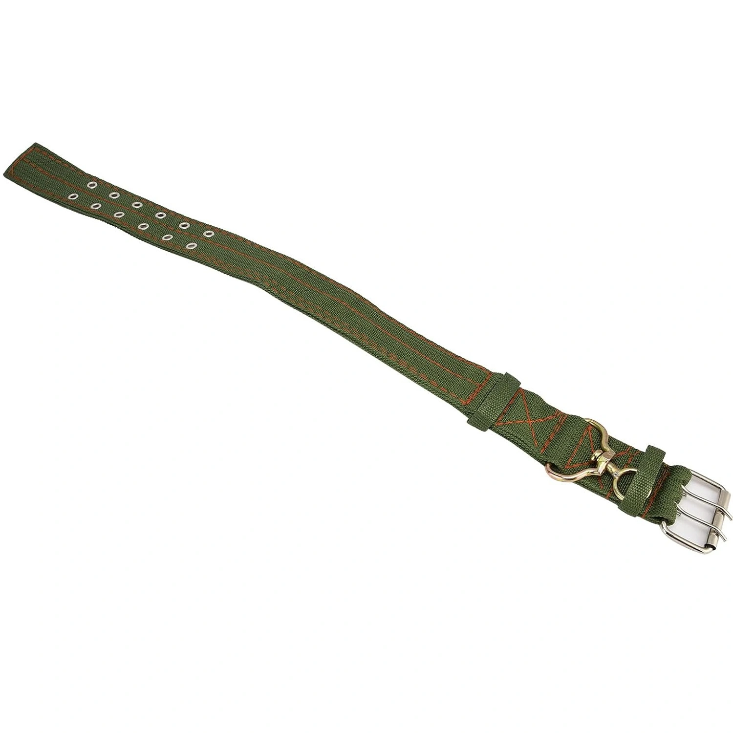 Zgarda-Caini-tip-Curea-material-Textil-culoare-Verde-3.webp