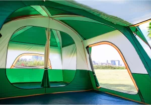 Cort camping 8 persoane 430 x 305 cm 3 Camere