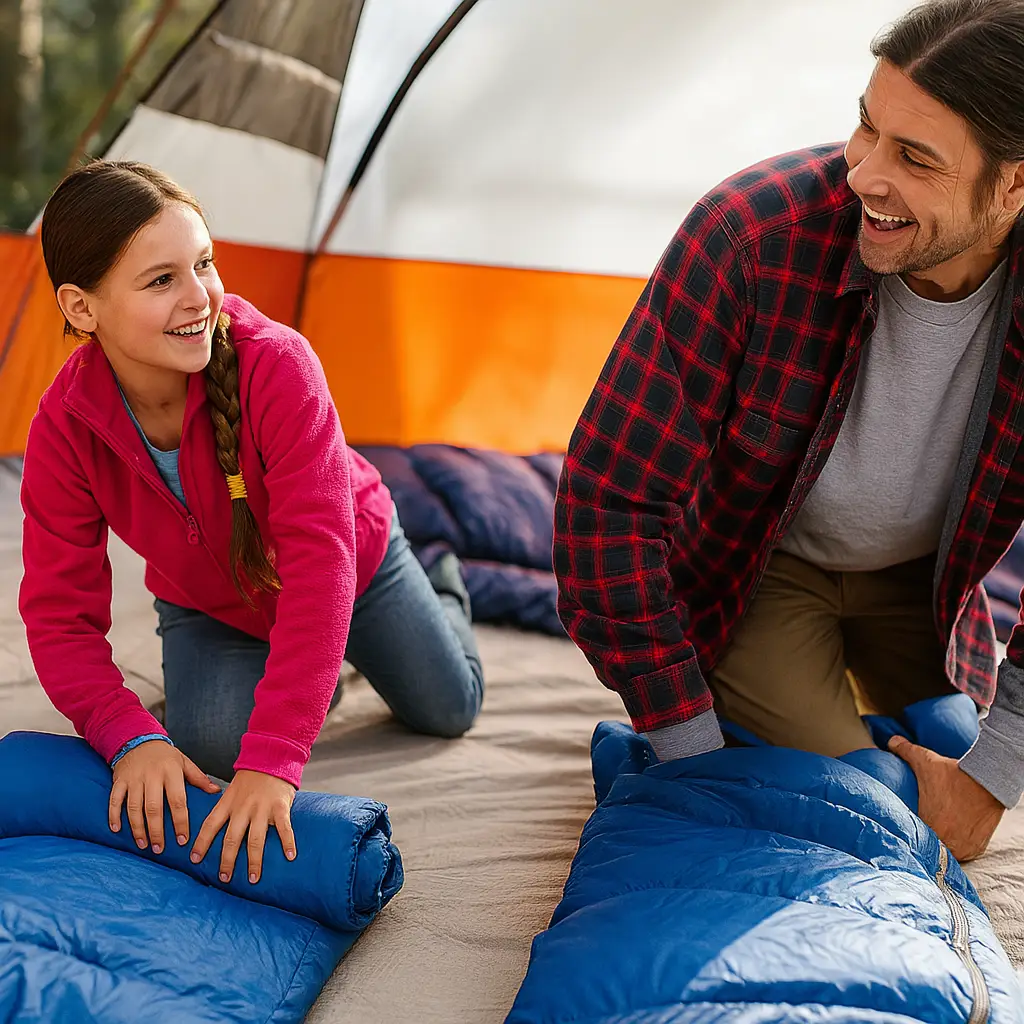 Sacii de dormit perfecți pentru camping și drumeție