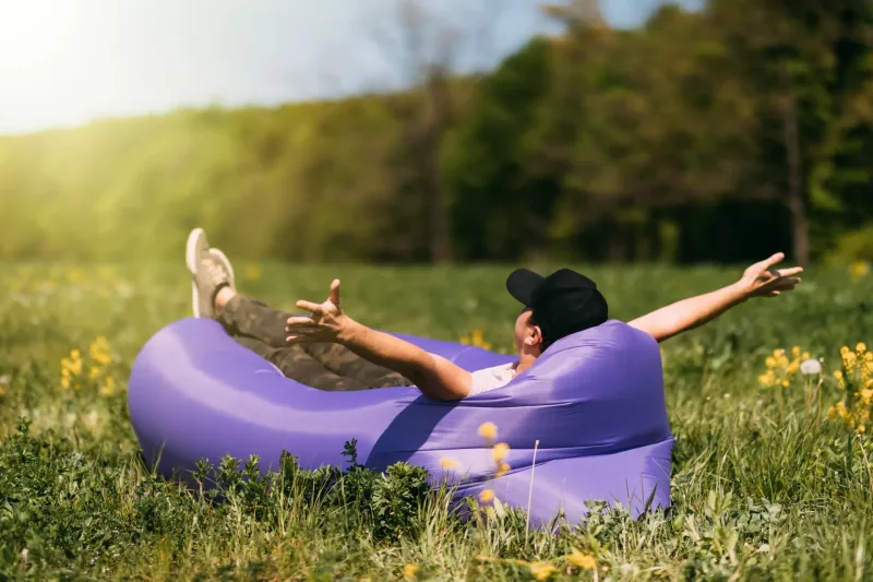 Saltele gonflabile camping