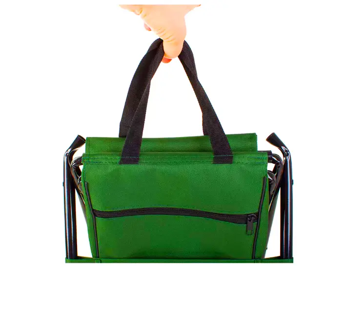scaun pliabil verde camping scaun portabil pliabil drumetii