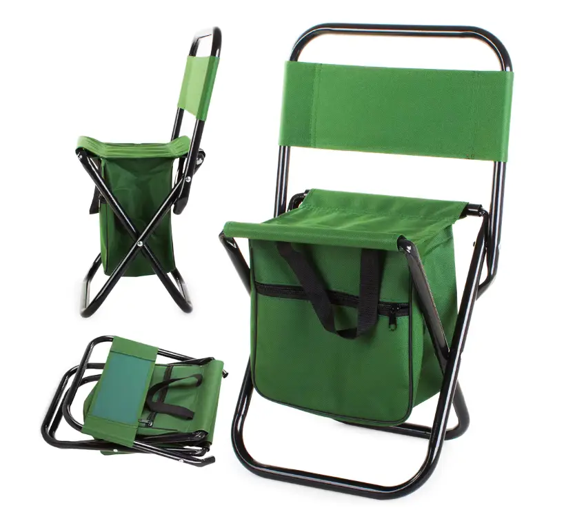 scaun verde pliabil camping scaun usor de pliat pentru drumetii