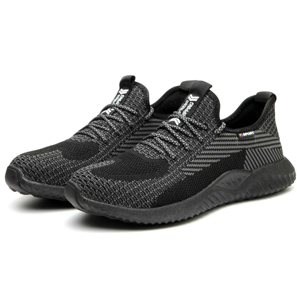 bocanci fier in bot sport adidasi unisex cu protectie fier in bot