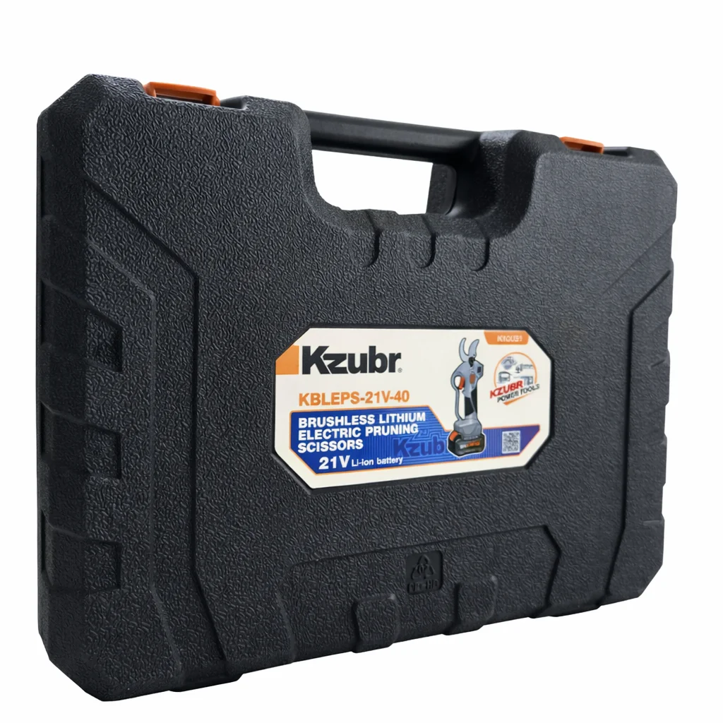 Foarfeca electrica pomi profesionala K1003 LCD Tăiere 40mm, 2 Acumulatori 21V Motor Brushless (9) Foarfeca electrica pomi profesionala