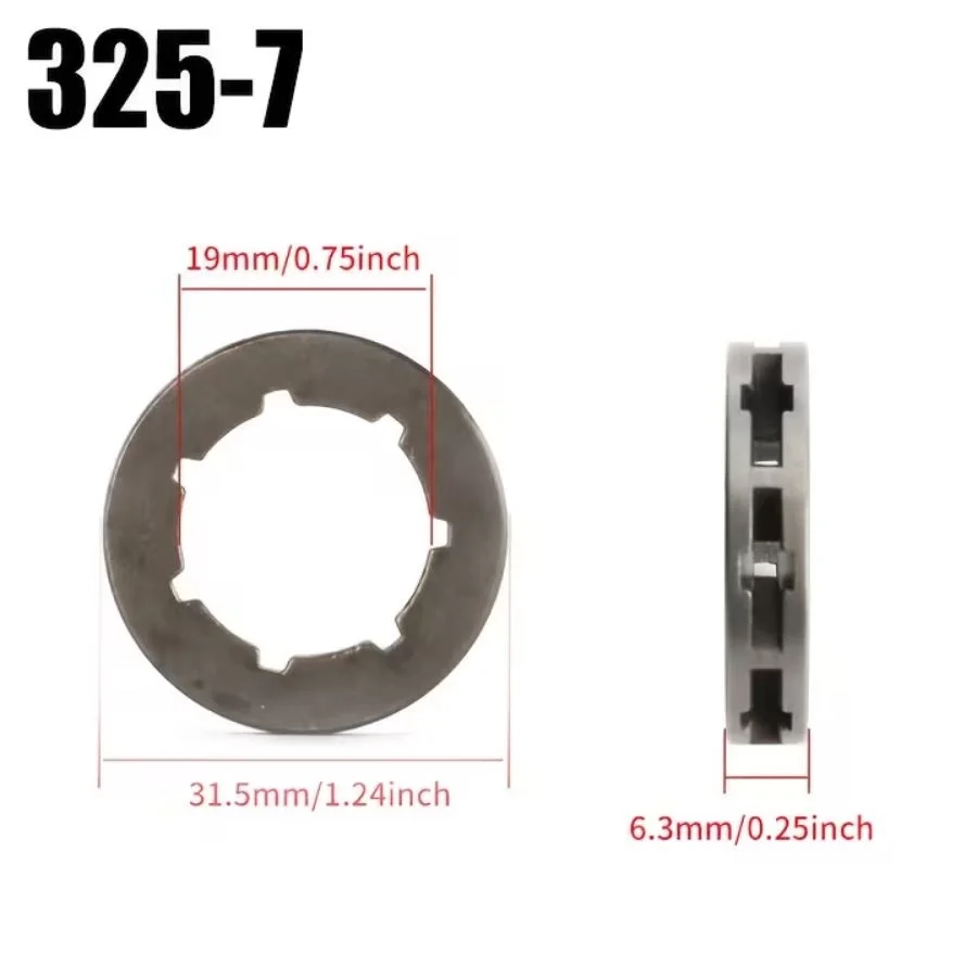 Rotiță motrică drujba 325-7, Mare, Compatibilă Husqvarna 136, 137, 142, 340, 350 și Modele China 5200 (6) Rotiță motrică drujba 325-7, mare