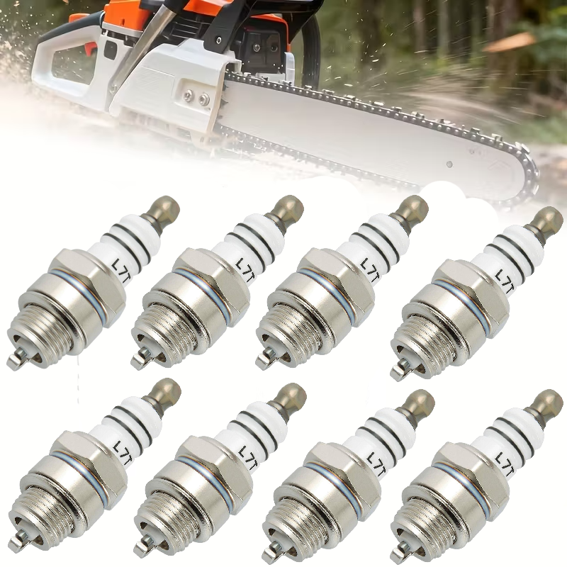 bujie l7tc23 Set 8 bucăți Bujie Drujbă 2 Timpi POWER Profesională