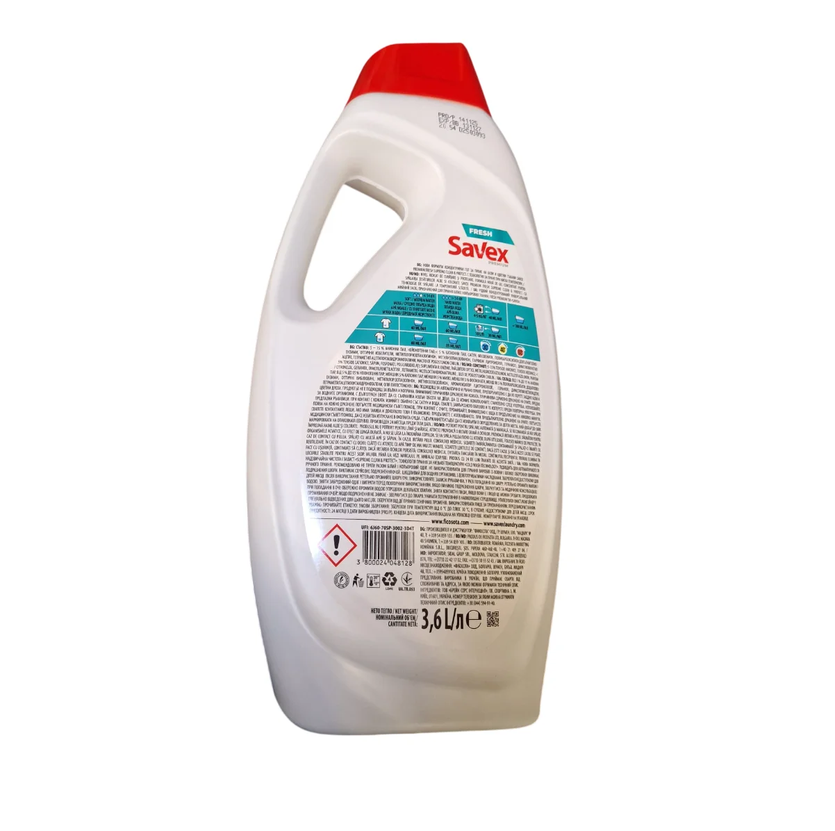 Detergent lichid Savex 90 spalari Premium Fresh 3.5l (1) Detergent lichid Savex 90 spalari Premium Fresh 3.5l pret