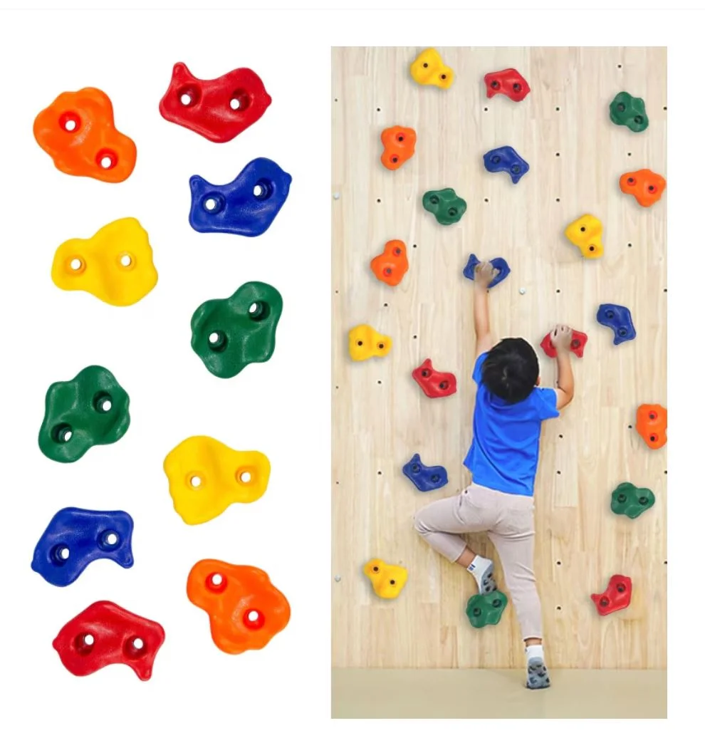 Set 10 Pietre de Catarat Copii Multicolore Prize Escalada cu Suruburi Inclus Exterior Interior (12) Set 10 Pietre de Catarat Copii Multicolore Prize Escalada