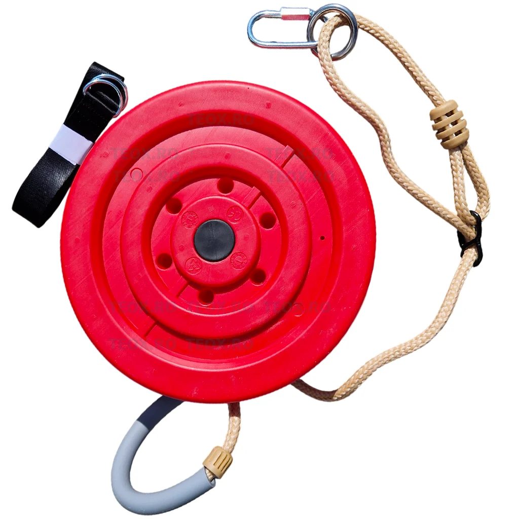 Leagan Tip Disc Teox Exterior Rezistenta Înaltime Ajustabila 200 cm Capacitate 110 kg (4) Leagan Tip Disc Teox