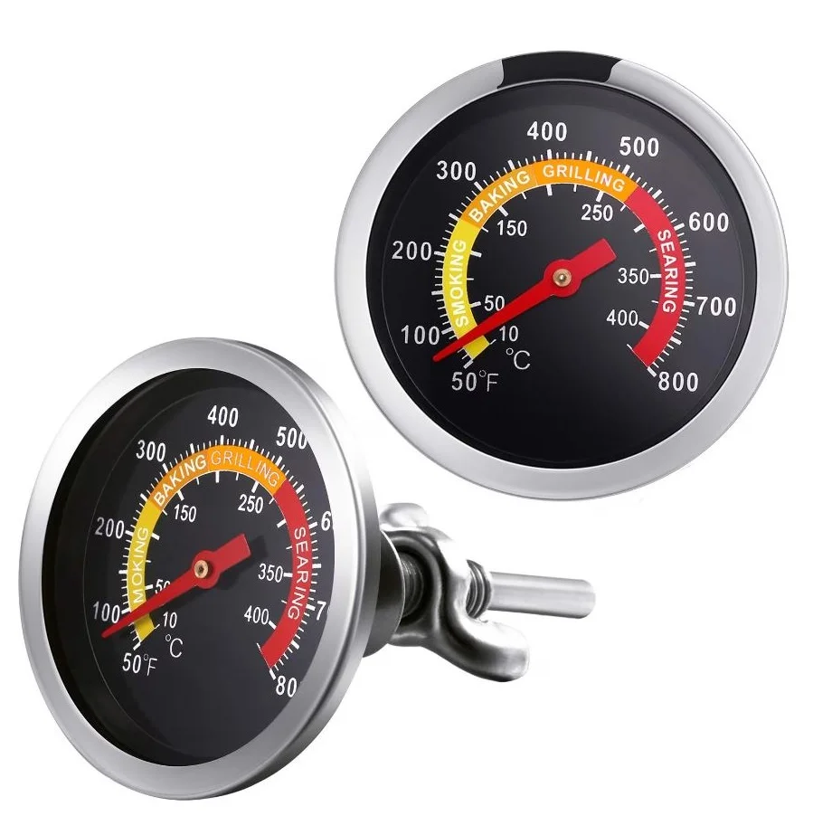 Termometru pentru Cuptor Totokita, Analogic Inox 10-400 grade celsius Sondă 7.5cm (5) Termometru Cuptor Totokita
