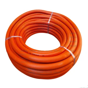 Furtun Gaz Portocaliu Rola 25m