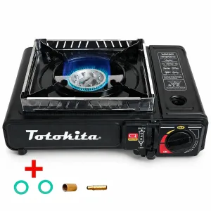 aragaz camping totokita eficient alimentare duala 2.4kw inox