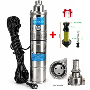Pompa submersibila inox adancime rezistenta nisip Totokita