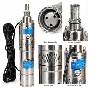 Pompa submersibila inox adancime rezistenta nisip Totokita