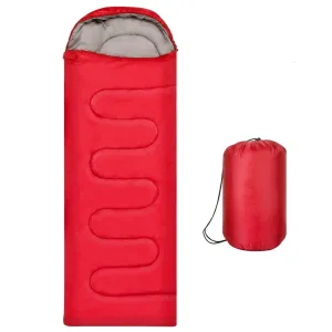 Sac de dormit 3 sezoane rosu 1300 g patura 2 in 1