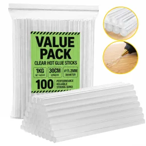 Batoane de lipit transparent, 100 bucăți