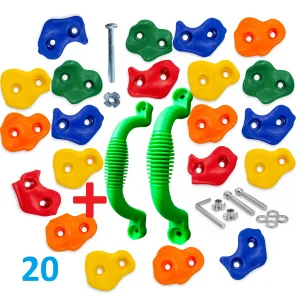 Set de pietre de cățărare Copii 20 Piese