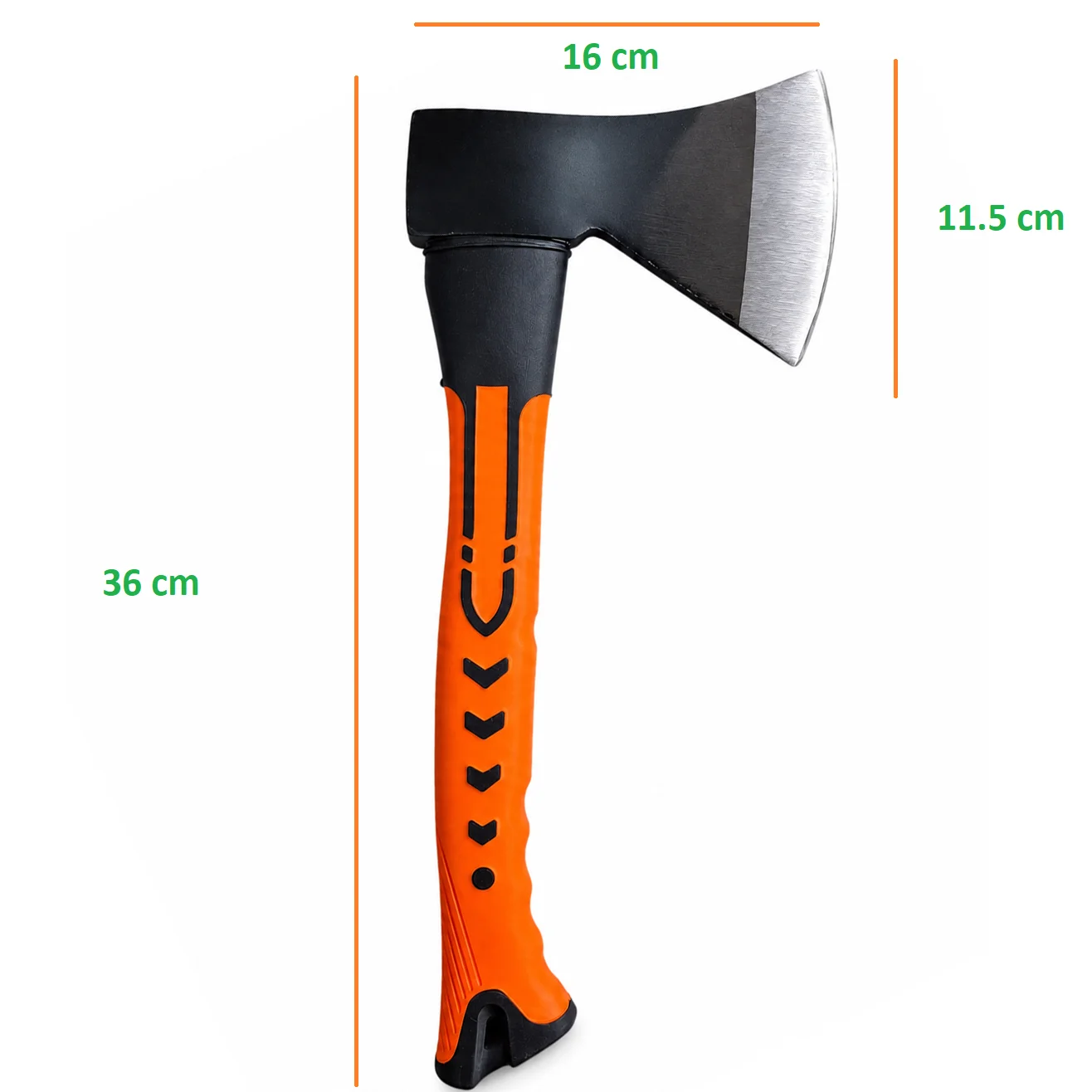 Toporisca profesionala 800g cu coada din fibra 36 cm Teox (2) Toporisca profesionala 800g cu coada