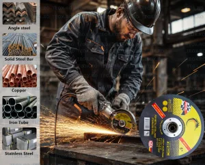 t 10 buc disc debitare metal 125 x 1.2 mm Dual Cut profesional