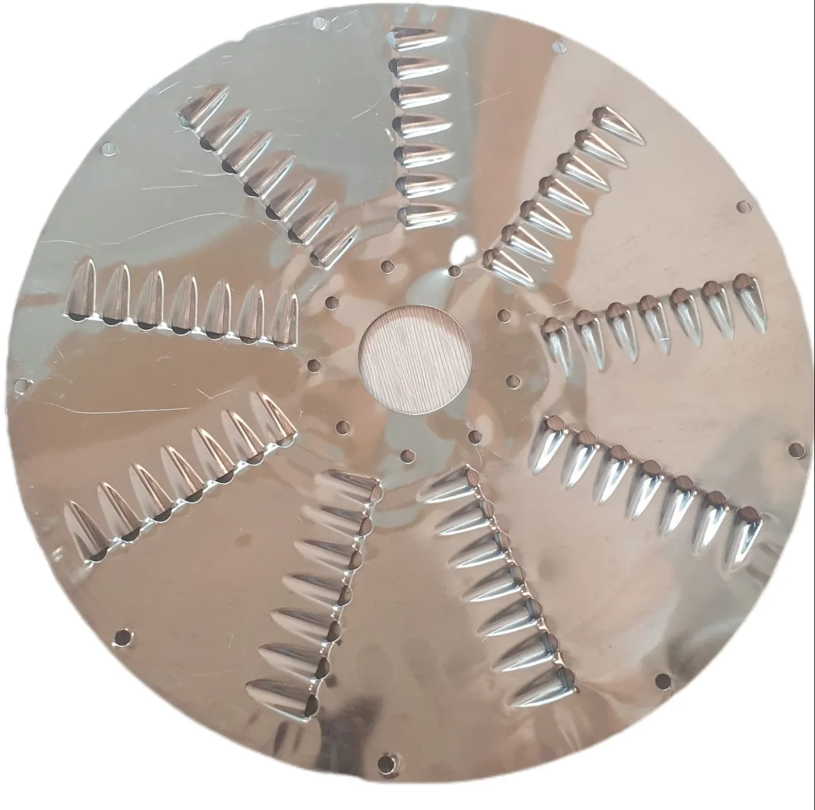 Disc razatoare inox rotunda fara suport 345mm ax 50mm (1) Disc razatoare inox rotunda fara suport 345mm ax 50mm